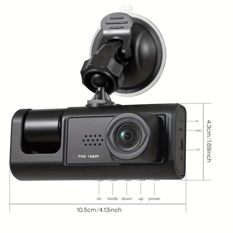 Dash Cam W/ IR Night Vision Loop Recording - Wizekito