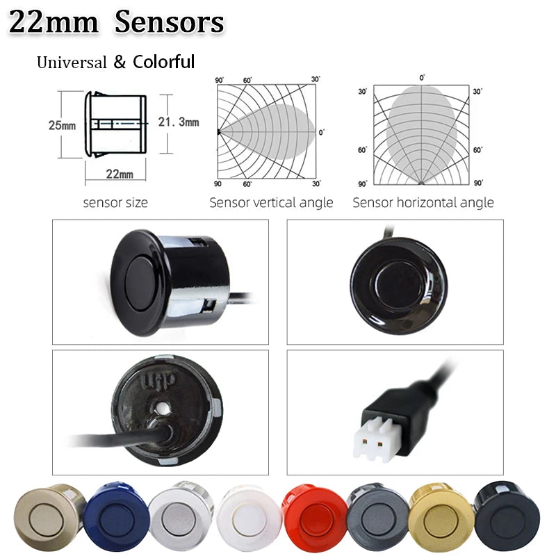 Car LED Parking Sensor - Wizekito